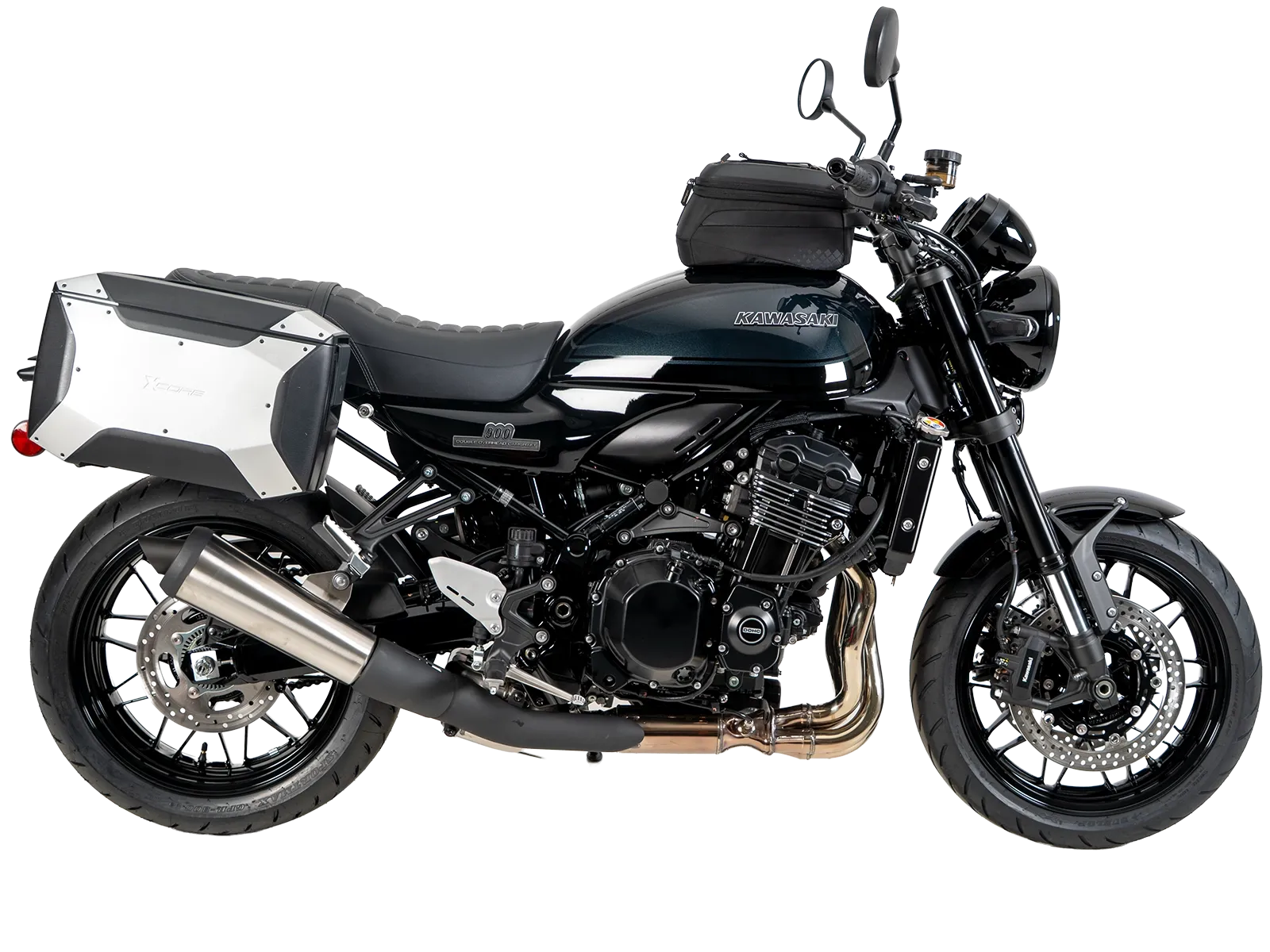 C-Bow Seitenträger schwarz für Kawasaki Z 900 RS /Black Ball Edition (26-) Hepco & Becker