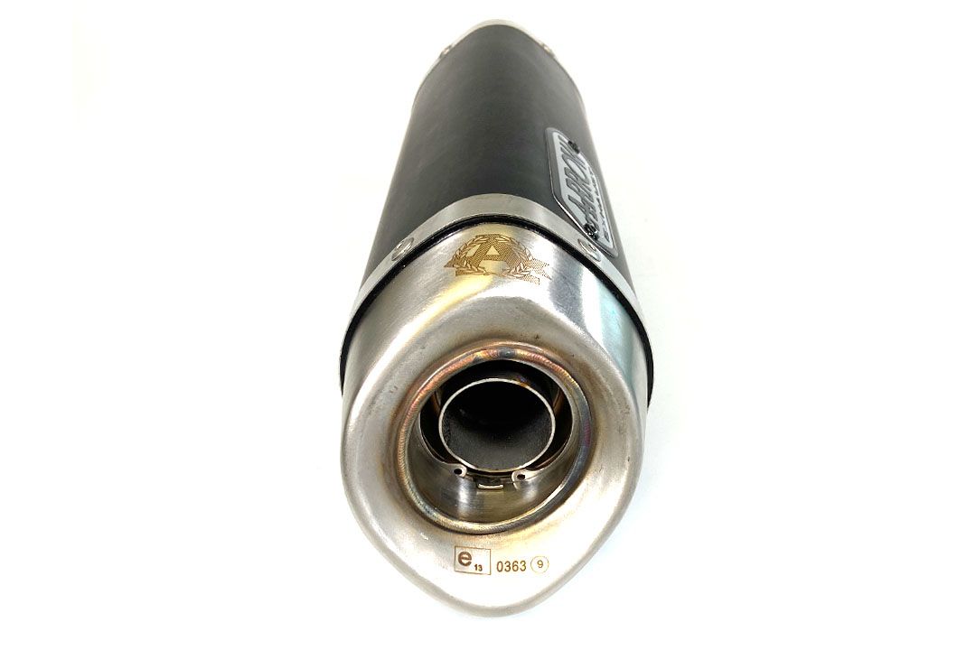 ARROW Auspuff DARK THUNDER Aluminium für Yamaha YZF-R6 (06-16)
