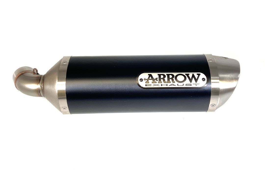 ARROW Auspuff DARK STREET THUNDER für Ducati Monster 696 / 796 / 1100 2008-2014