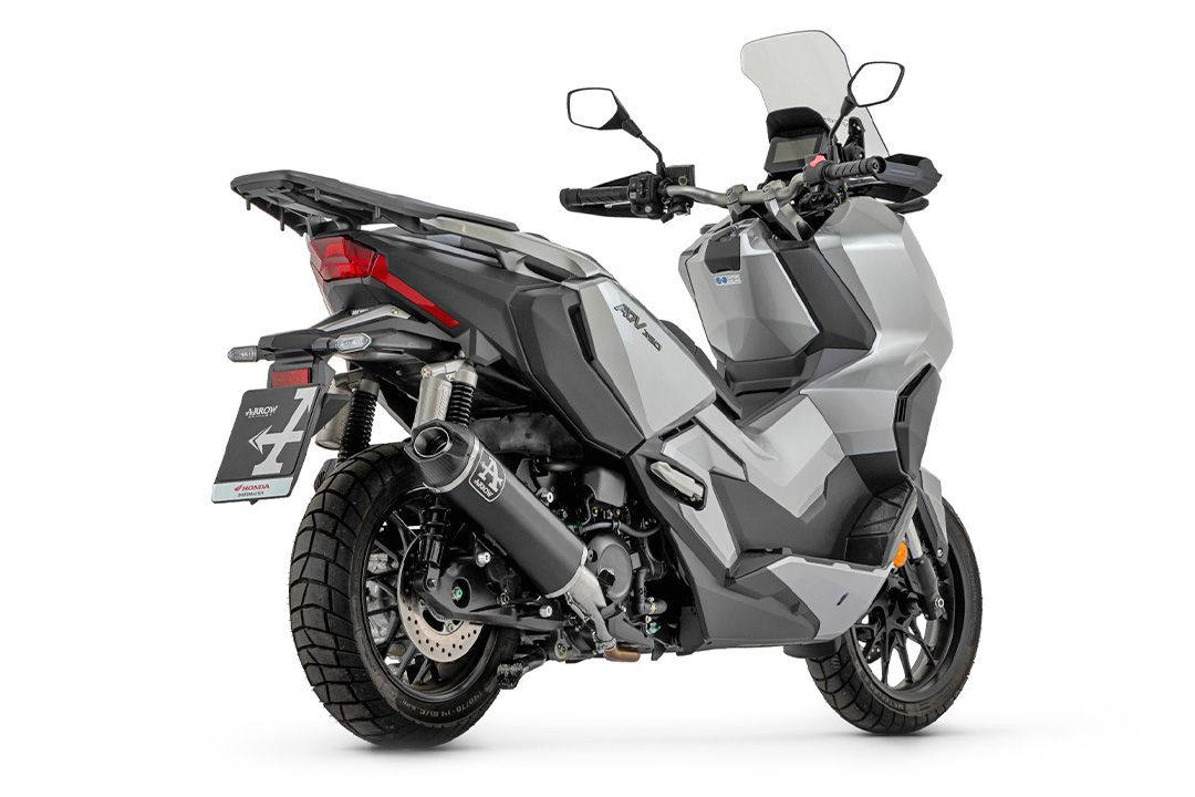 ARROW Auspuff DARK INDY RACE für Honda ADV 350 (22-)