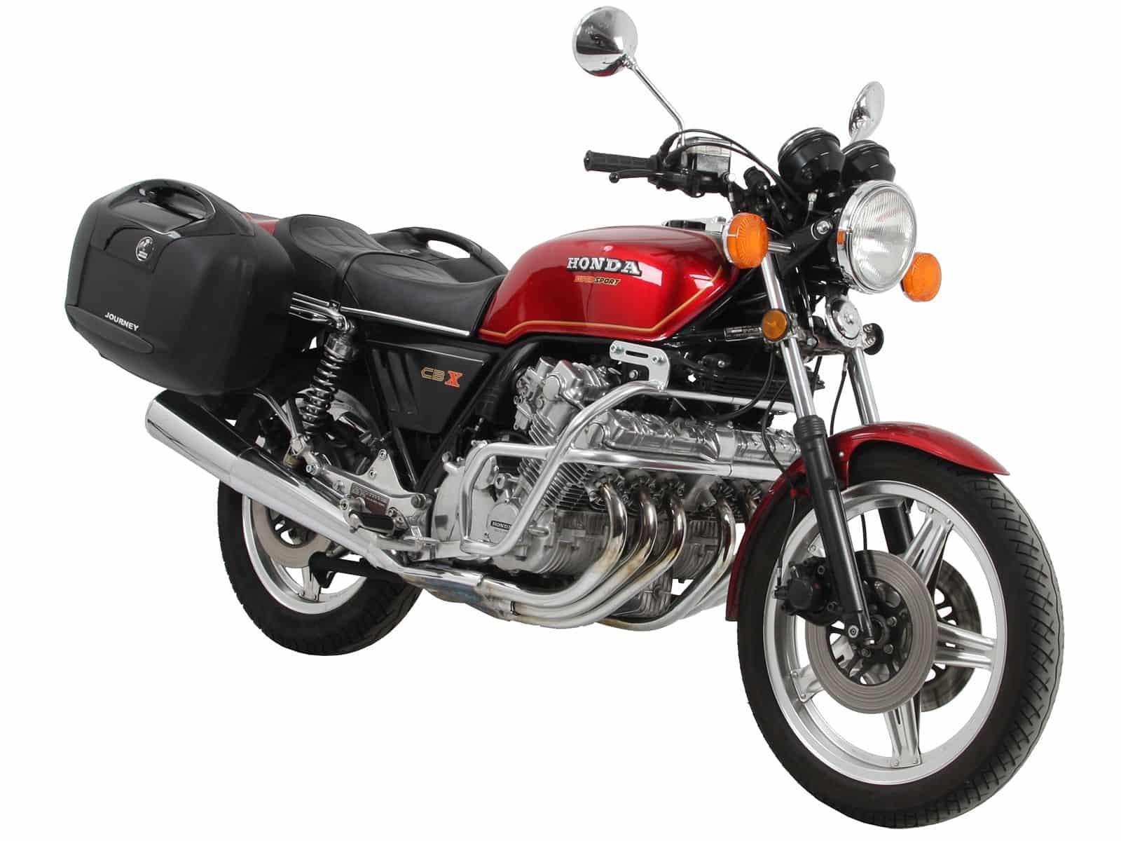 Seitenkofferträger festverschraubt chrom für Honda CBX 1000 (78-80) Hepco & Becker