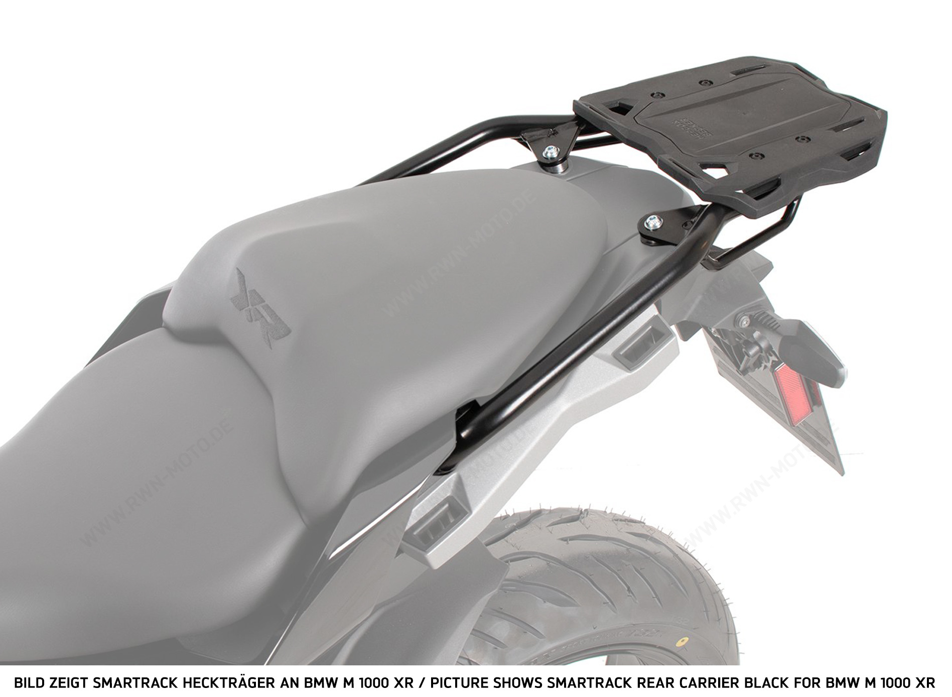Smartrack Heckträger schwarz für BMW S 1000 XR (24-) Hepco & Becker