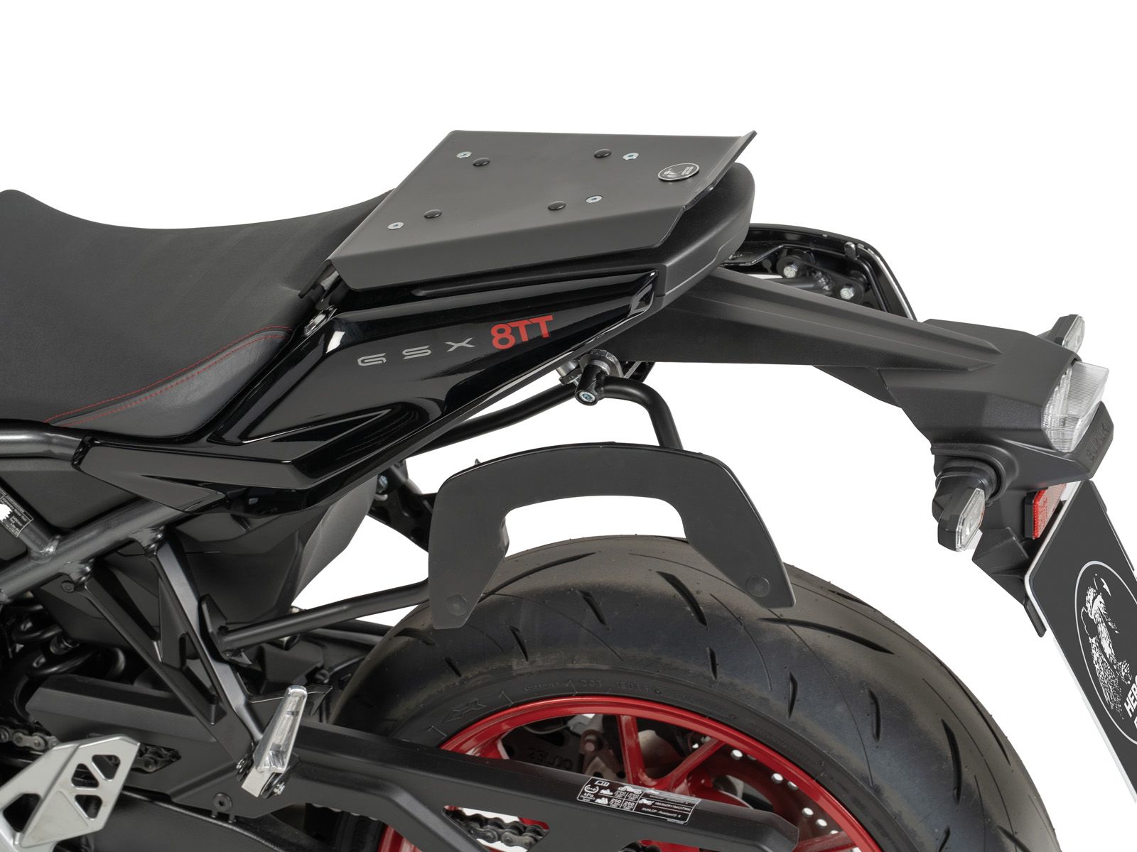 C-Bow Seitenträger schwarz für Suzuki GSX-8TT (25-) Hepco & Becker