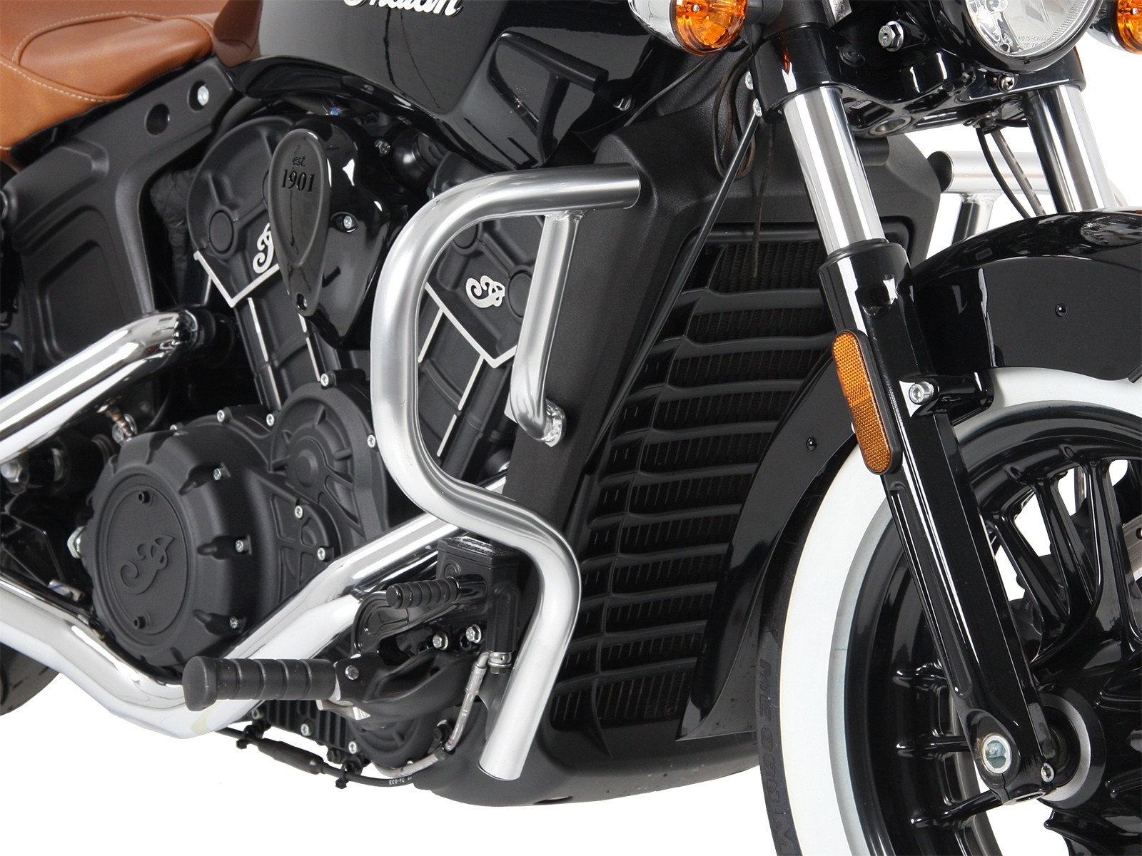 Motorschutzbügel chrom für Indian Scout Bobber (2017-)