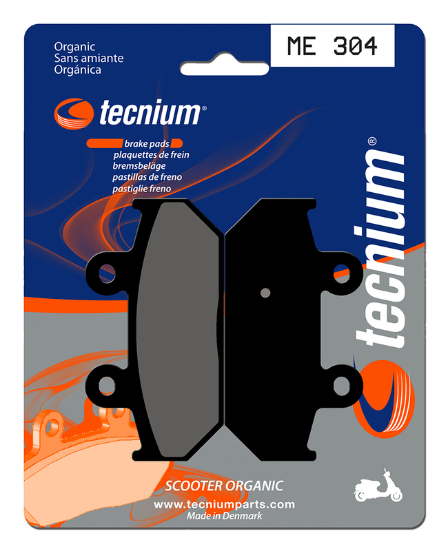 Tecnium Scooter Organische Bremsbeläge - ME304