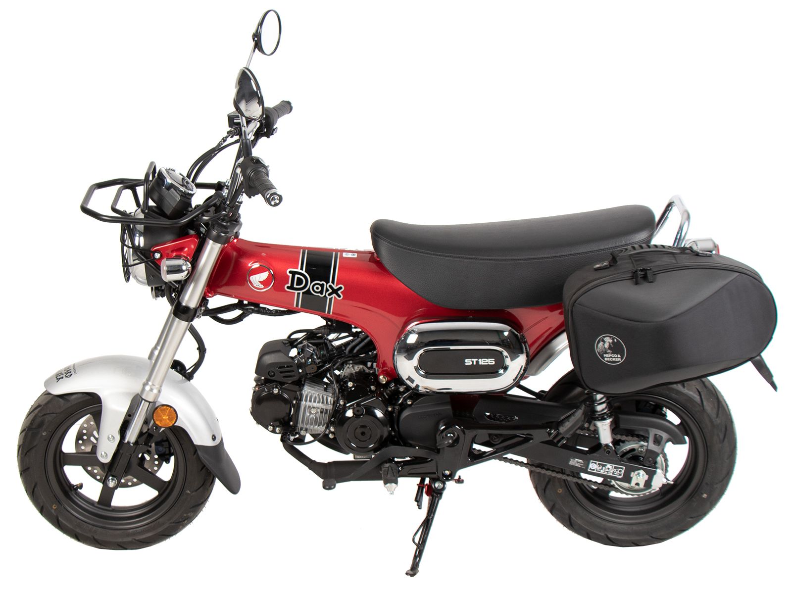 C-Bow Seitenträger einseitig links schwarz für Honda Dax ST 125 (22-) Hepco & Becker