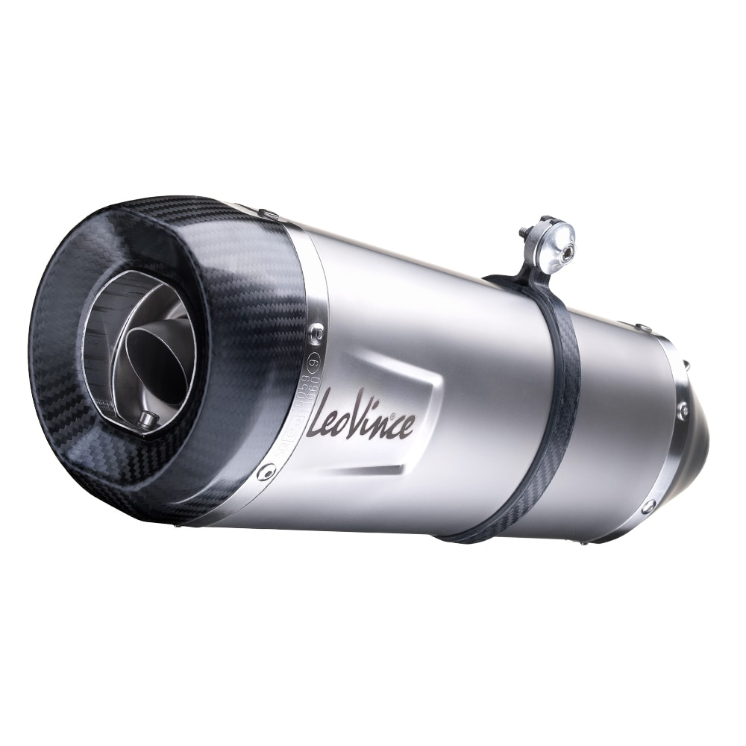 LeoVince Auspuffanlage Factory S, Edelstahl,Slip On für Triumph Speed Triple 1050 RS / S (18-19)