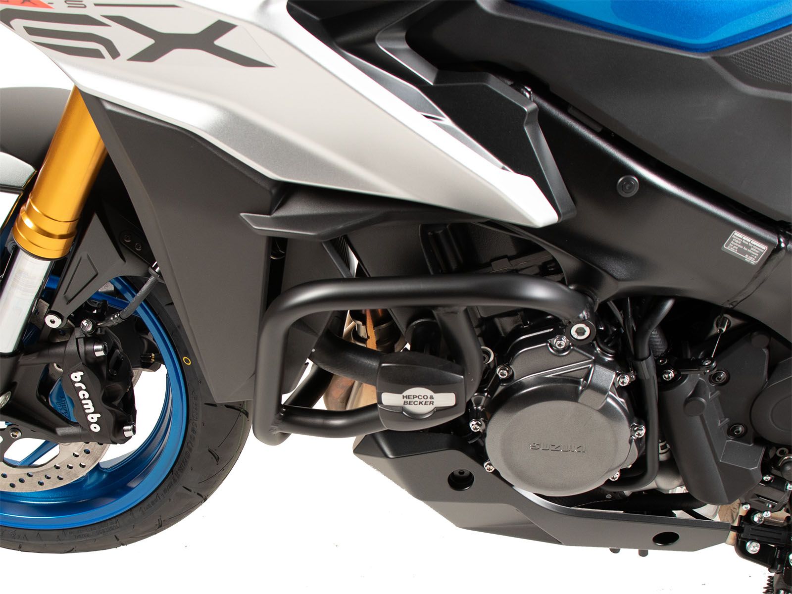 Protection Pad Motorschutzbügel für Suzuki GSX-S 1000 GX (24-) Original Hepco & Becker
