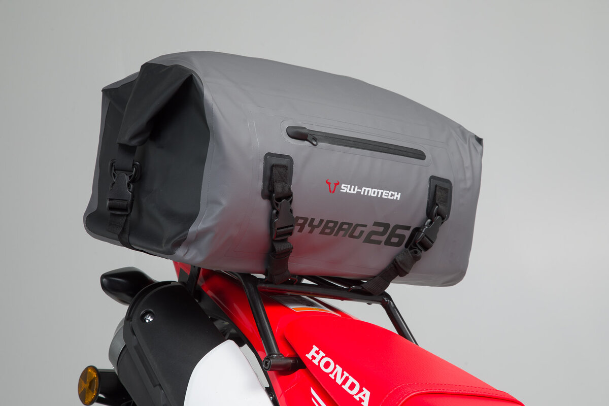 SW-Motech Drybag 260 Hecktasche für Honda CBR 600 RR, grau / schwarz