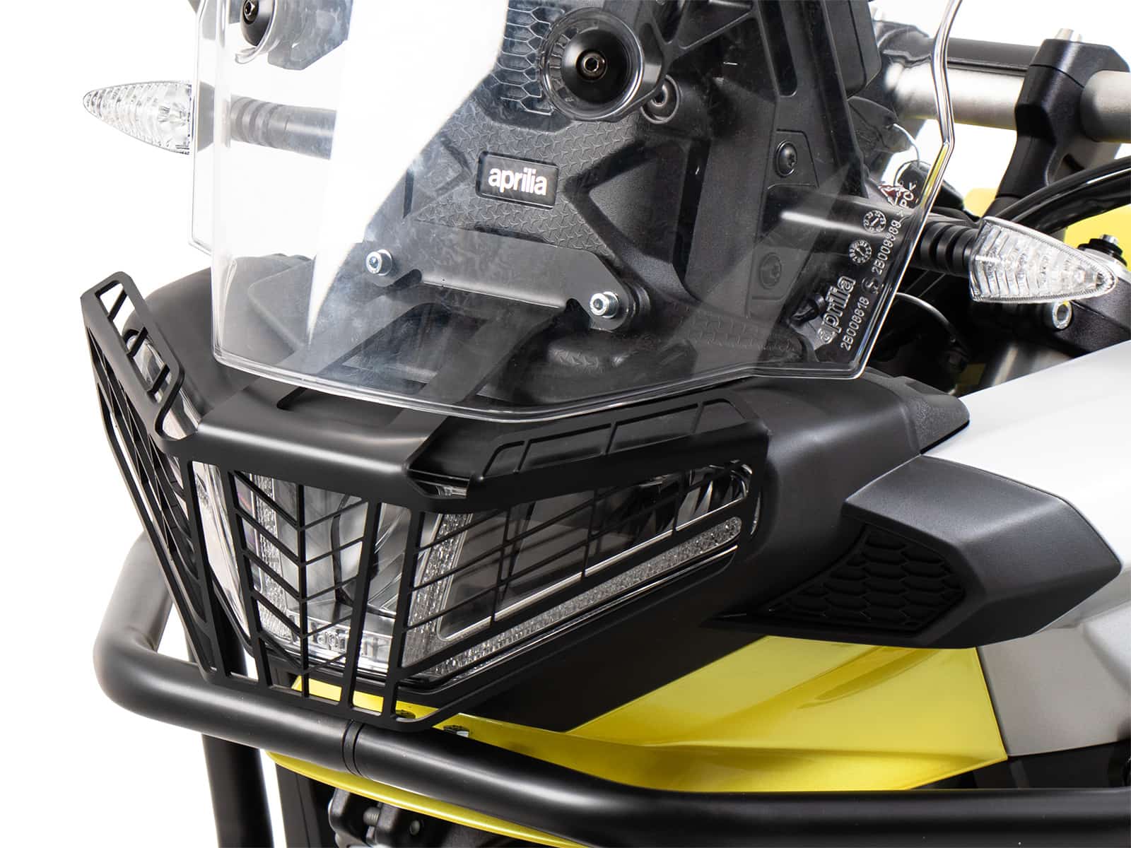 Lampenschutzgitter schwarz für Aprilia Tuareg 660 (22-24) Hepco & Becker
