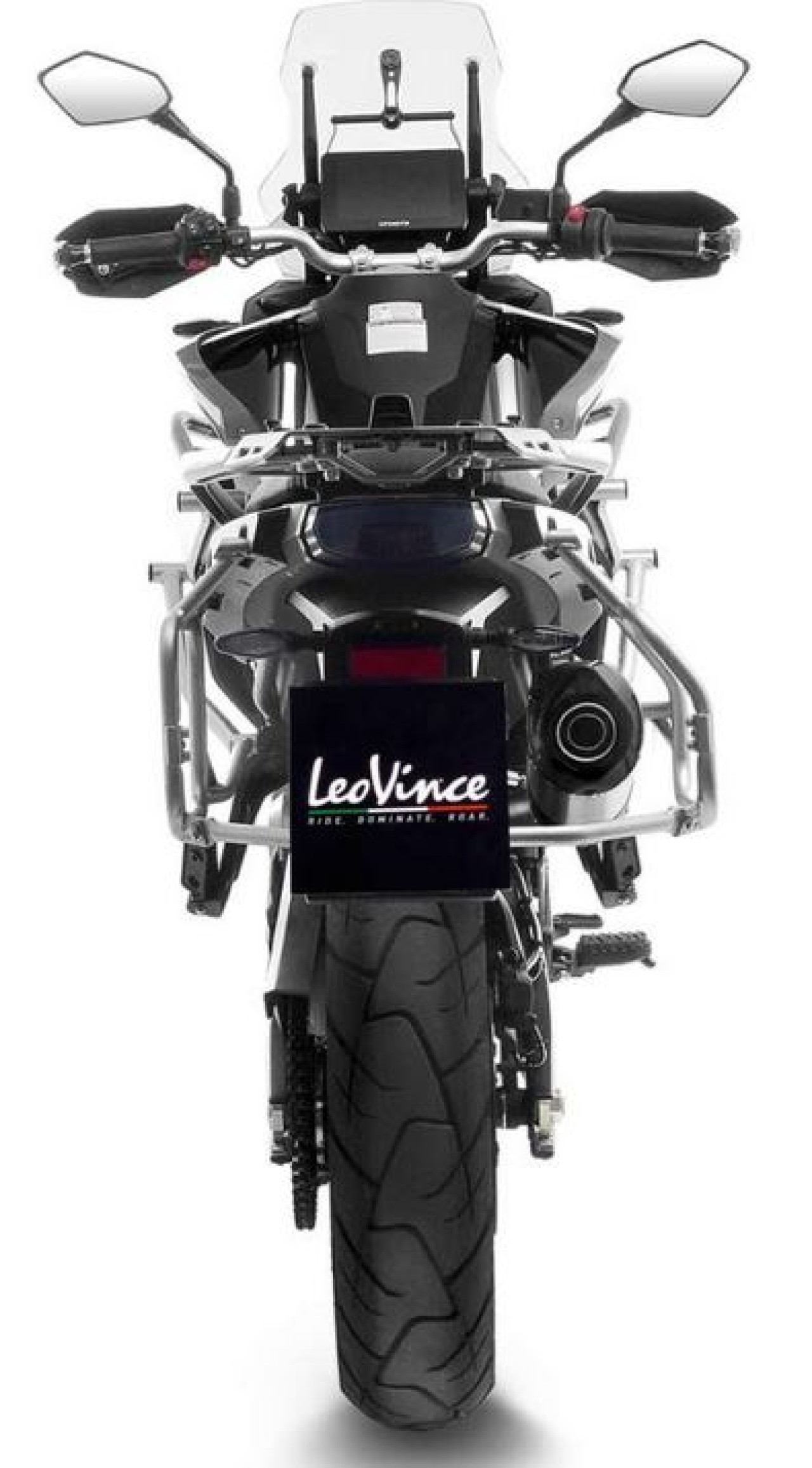 LeoVince Endschalldämpfer LV One Evo Slip On Edelstahl für CF Moto / Husqvarna / KTM