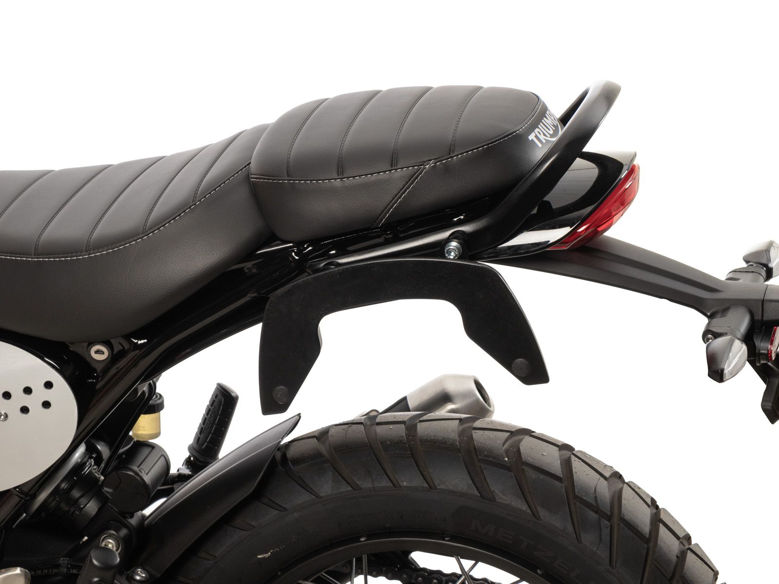 C-Bow Seitenträger schwarz für Triumph Scrambler 400 XC (25-) Hepco & Becker
