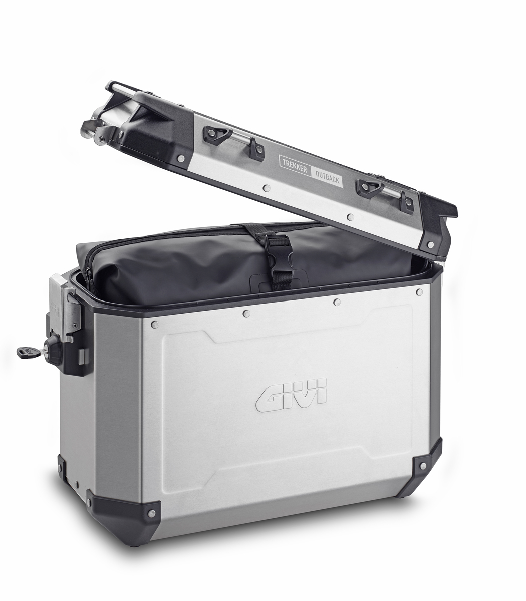 Givi Alu-Seiten-Koffer Satz Trekker Outback 37L Monokey