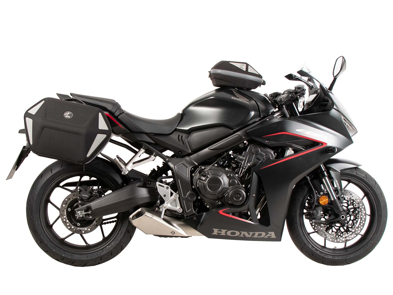 C-Bow Seitenträger schwarz für Honda CBR 650 R / E-Clutch (24-) Hepco & Becker