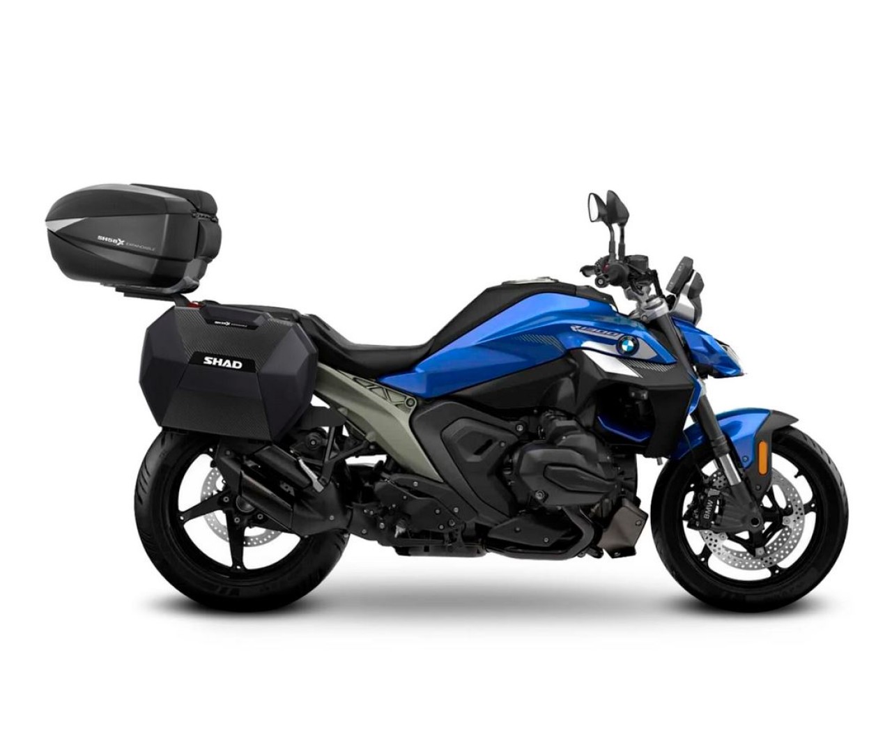 Shad Seitenkofferträger 3P System schwarz lackiert für BMW R 1300 R /RS (25-)