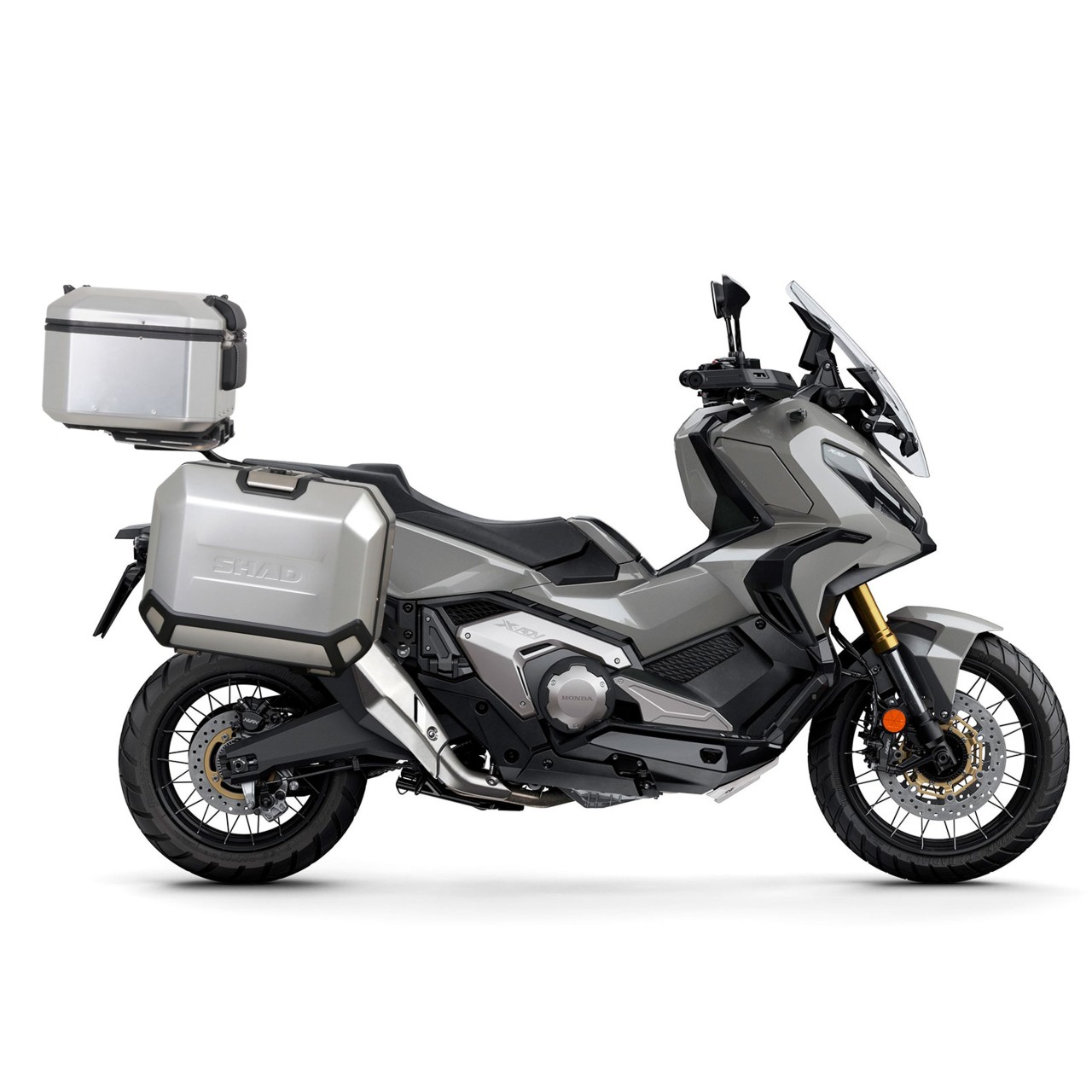 Shad Top Case Träger schwarz lackiert für Honda NSS 750 Forza (21-) / X-ADV 750 (21-)