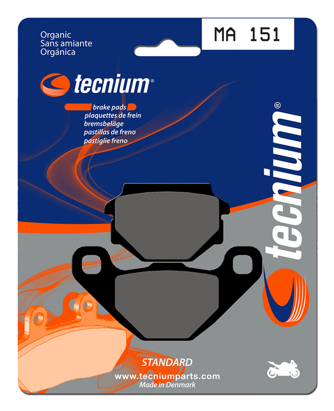 Tecnium Street Organische Bremsbeläge - MA151
