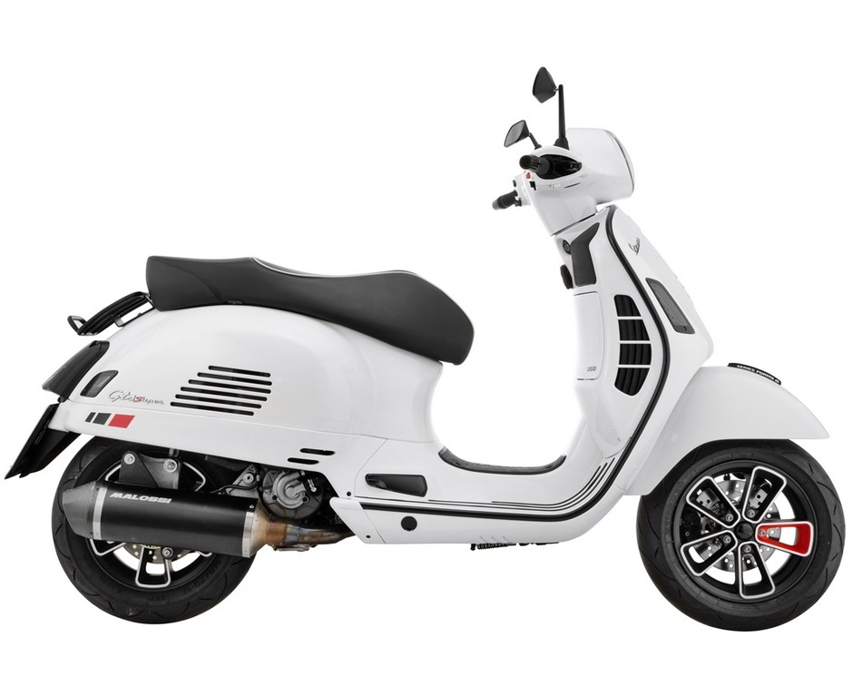 Kotflügelnippel für Vespa GTS/​GTS Super/​GT/​GT L 125-300ccm, schwarz matt