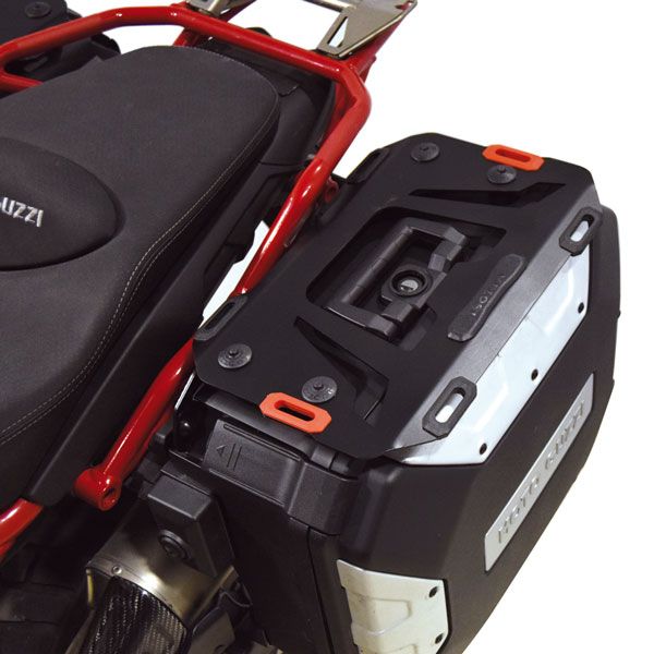 Paar Gepäckträger für originale Urban Seitenkoffer für Moto Guzzi V85 TT (19-23)