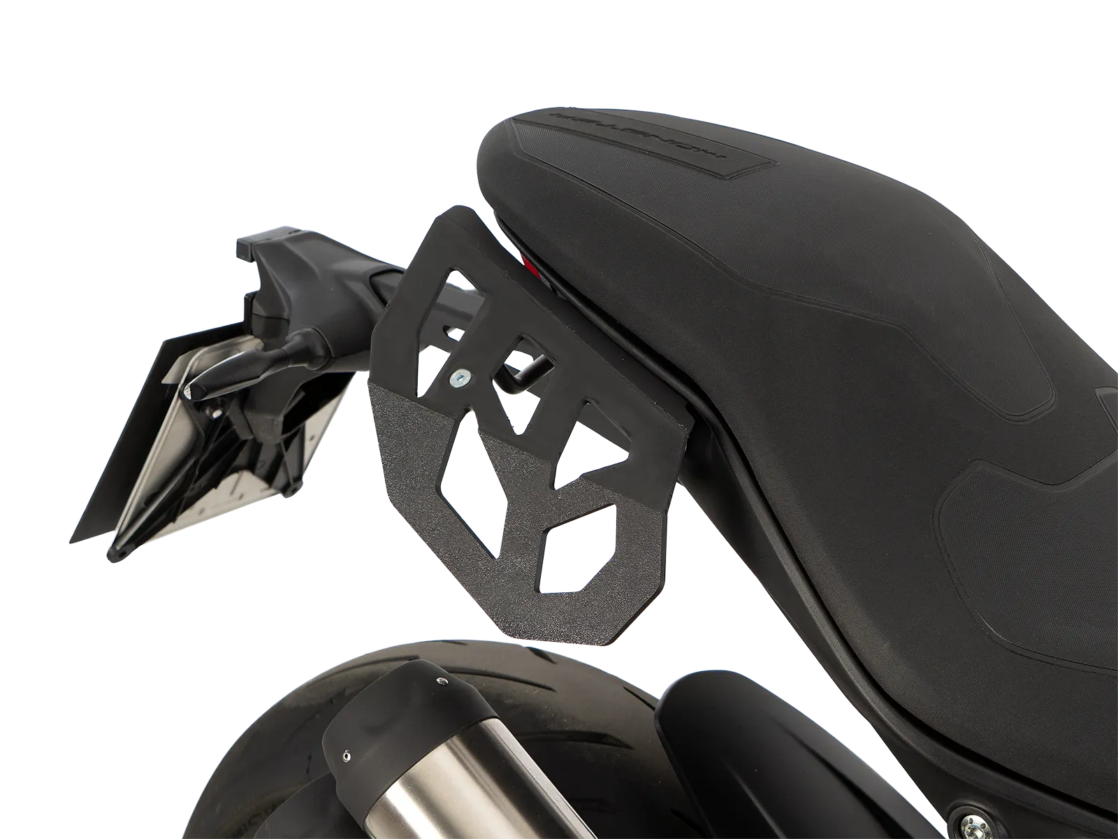 Abstandshalter Luggage Guard schwarz für Ducati Monster 890 / + (26-) Hepco & Becker