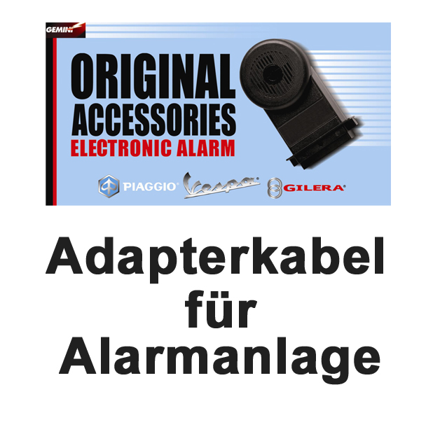 Adapterkabel Alarmanlage E-Lux / E-1 bis 200ccm