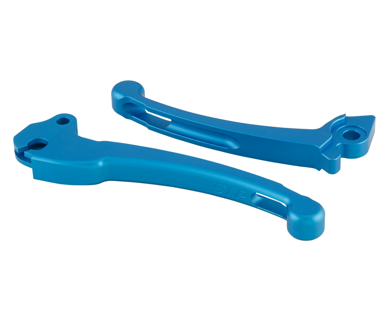 Sporthebel Set Kupplung/Bremse für Vespa PX 125 -150ccm, HBZ Hengtong, rechts/links, blau matt