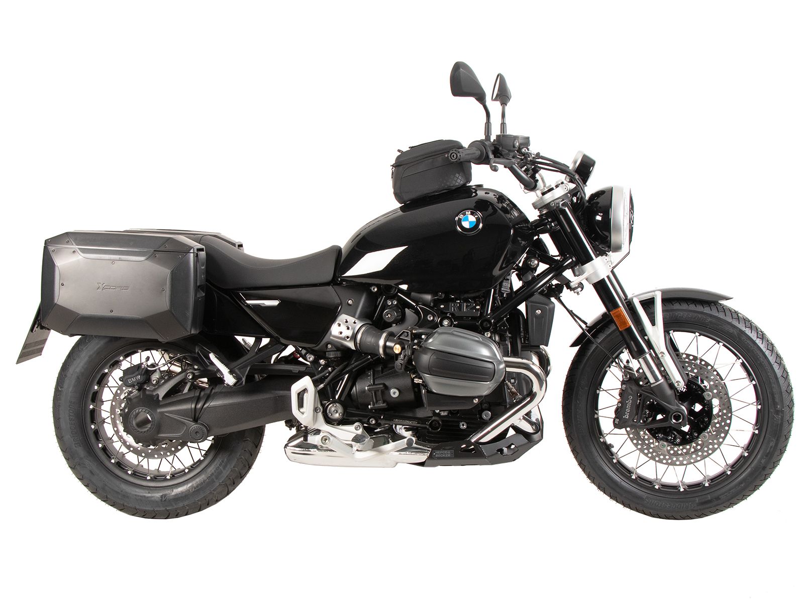 C-Bow Seitenträger schwarz für BMW R 12 (24-) Hepco & Becker