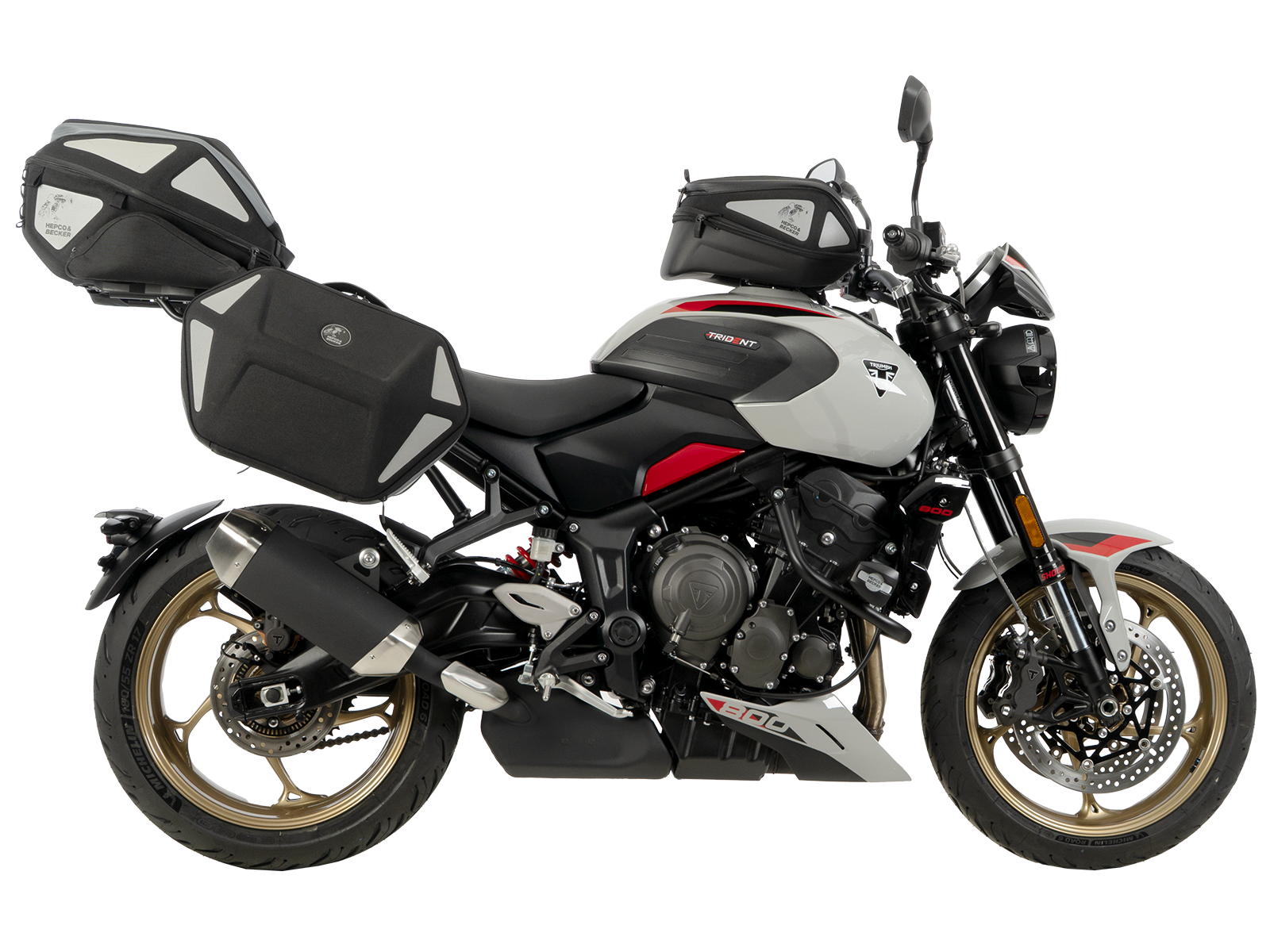 Smartrack Heckträger schwarz für Triumph Trident 800 (26-) Hepco & Becker