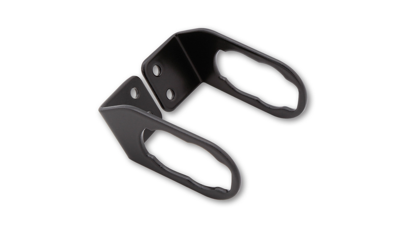 HIGHSIDER pro Blinkeradapter Schwarz Für Originalblinker, Für Kawasaki, Für Kennzeichenhalter (Paar)