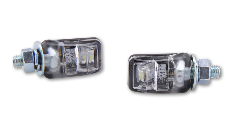 HIGHSIDER smart Picco LED Kennzeichenbeleuchtung Schwarz (Paar)