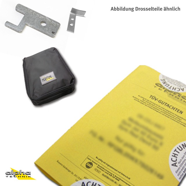 alpha Technik Drosselkit 11 kW für Yamaha DT125LC, 10V