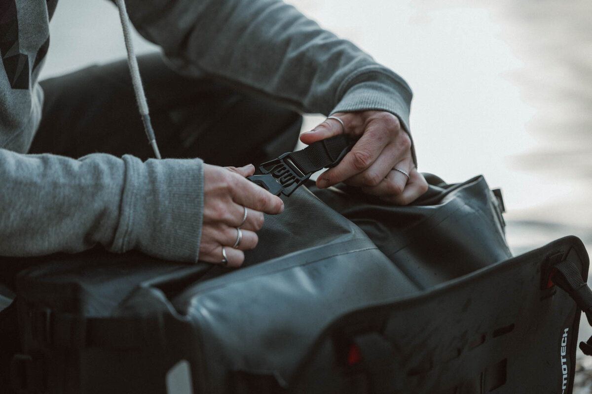 SW-Motech SysBag WP L mit Adapterplatte rechts für Honda XL 750 Transalp (23-)