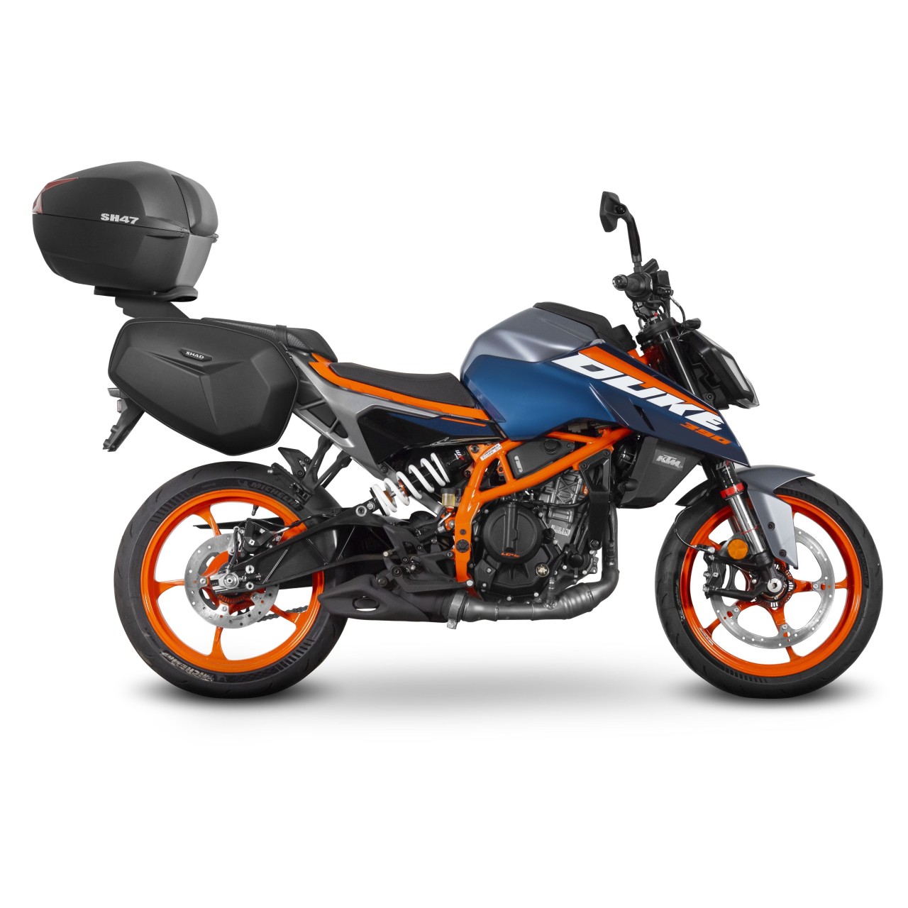 Shad Top Case Träger schwarz lackiert für KTM 125 / 390 Duke (24-)