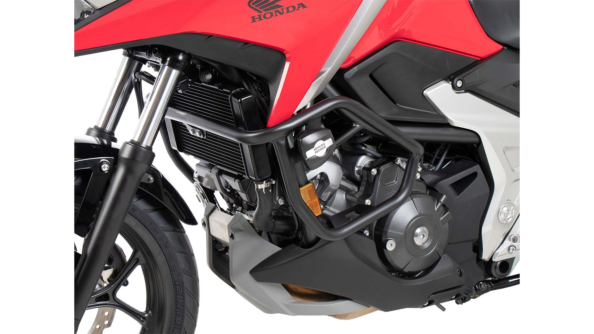 Motorschutzbügel inkl. Protectionpad schwarz für Honda NC 750 X /DCT (21-) Hepco & Becker