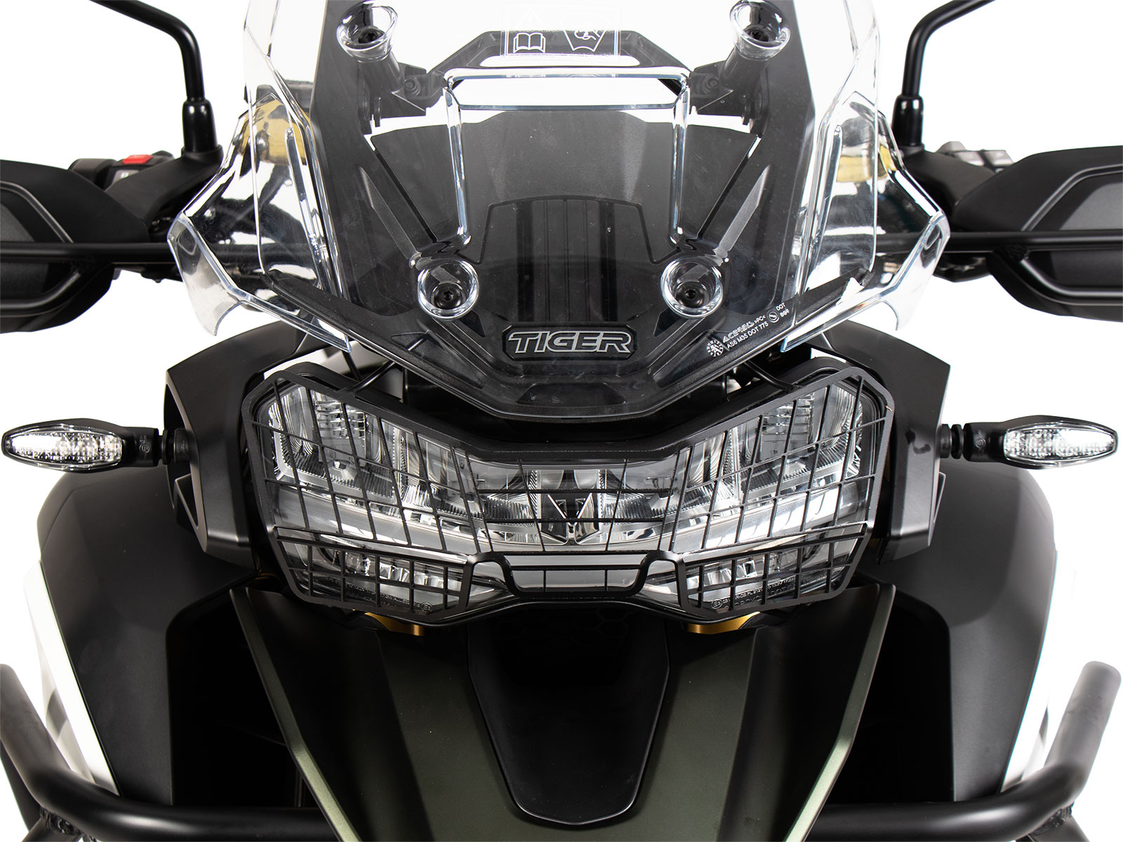 Lampenschutzgitter für Triumph Tiger 1200 Rally Pro / GT Pro / GT (22-) Hepco & Becker