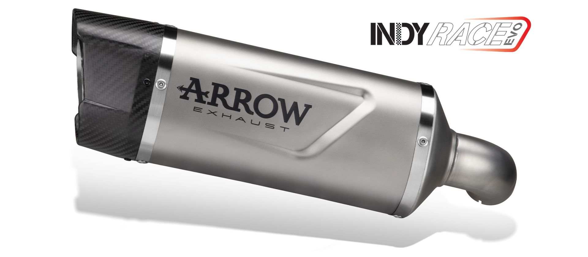 ARROW Auspuff INDY RACE EVO Titan mit Carbon-Endkappe für BMW F 900 R / F 900 XR (25-)