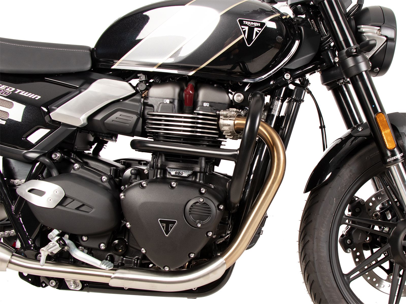 Motorschutzbügel schwarz für Triumph Speed Twin 900 (25-) Hepco & Becker