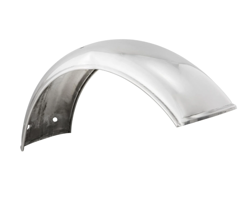 Kotflügel 2.0 Garelli ohne Halter für Vespa PX 80-200ccm, Edelstahl poliert