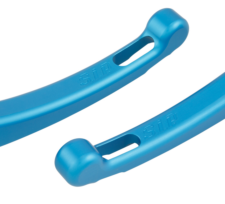 Sporthebel Set Kupplung/Bremse für Vespa PX 125 -150ccm, HBZ Hengtong, rechts/links, blau matt