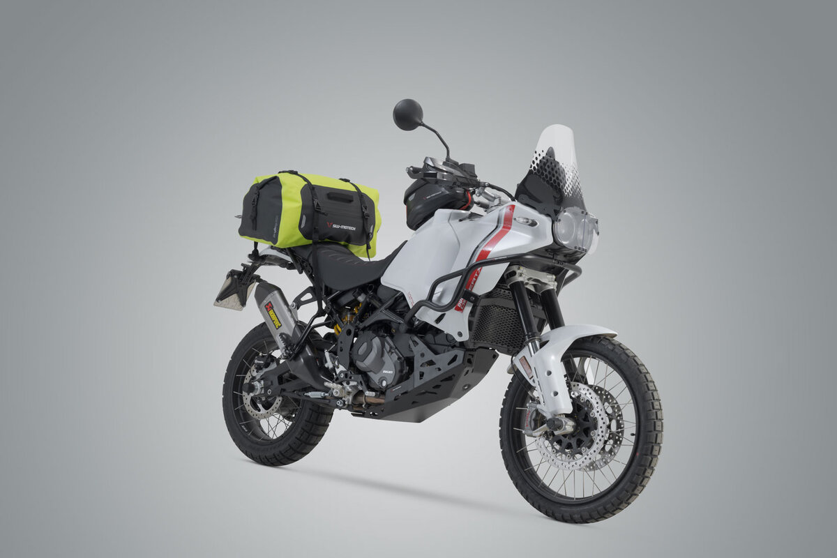 SW-Motech Drybag 350 Hecktasche für Triumph Tiger 1200 Modelle (22-), signalgelb / grau