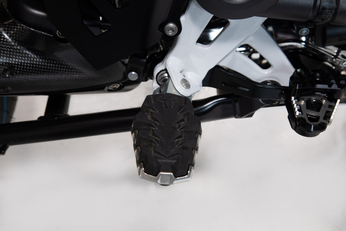 SW-Motech Verstellbare Fußrasten EVO, Edelstahl, für BMW R 1200 GS /Adventure