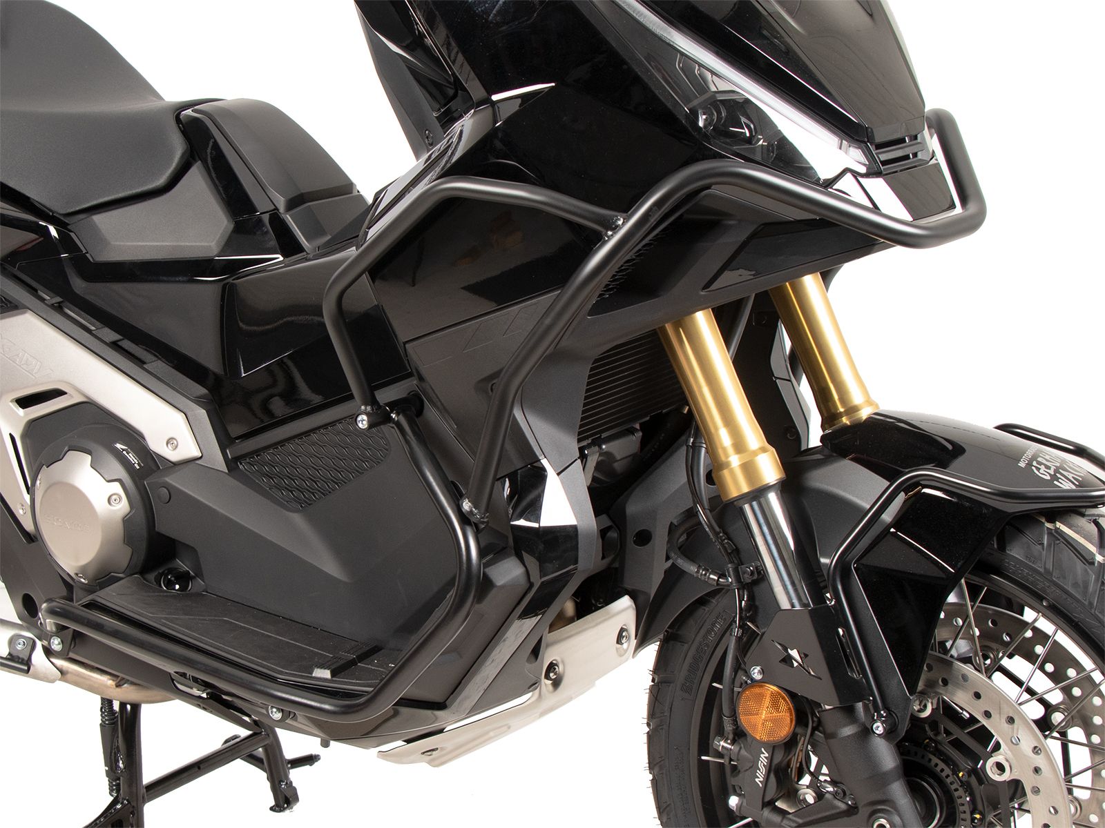 Frontschutzbügel schwarz in Kombination mit Motorschutzbügel für X-ADV 750 (25-) Hepco & Becker