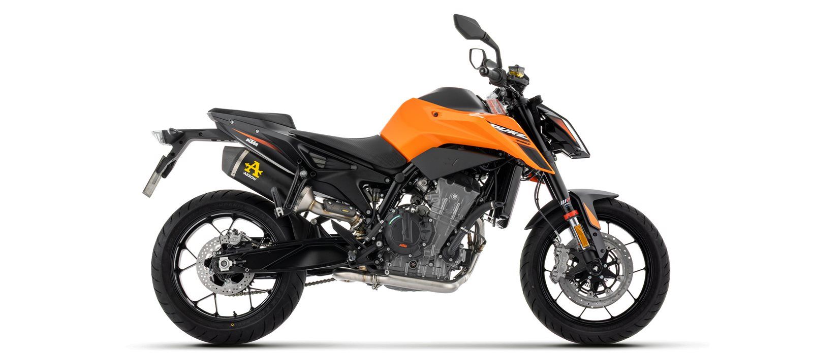 ARROW Auspuff RACE TECH Aluminium Dark für KTM 790 Duke (25-)