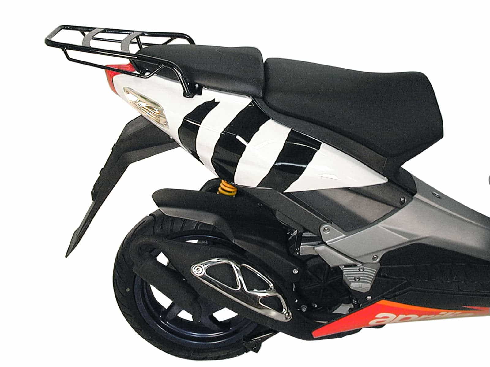 Rohrgepäckbrücke schwarz  für Aprilia SR 50 R/Factory (05-21) Hepco & Becker