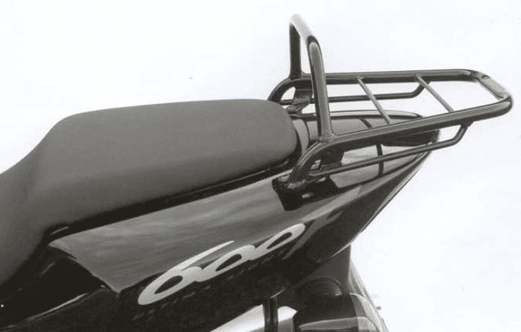 Rohrgepäckbrücke Topcase-Träger schwarz für Honda CBR 600 F (99-10) Hepco & Becker