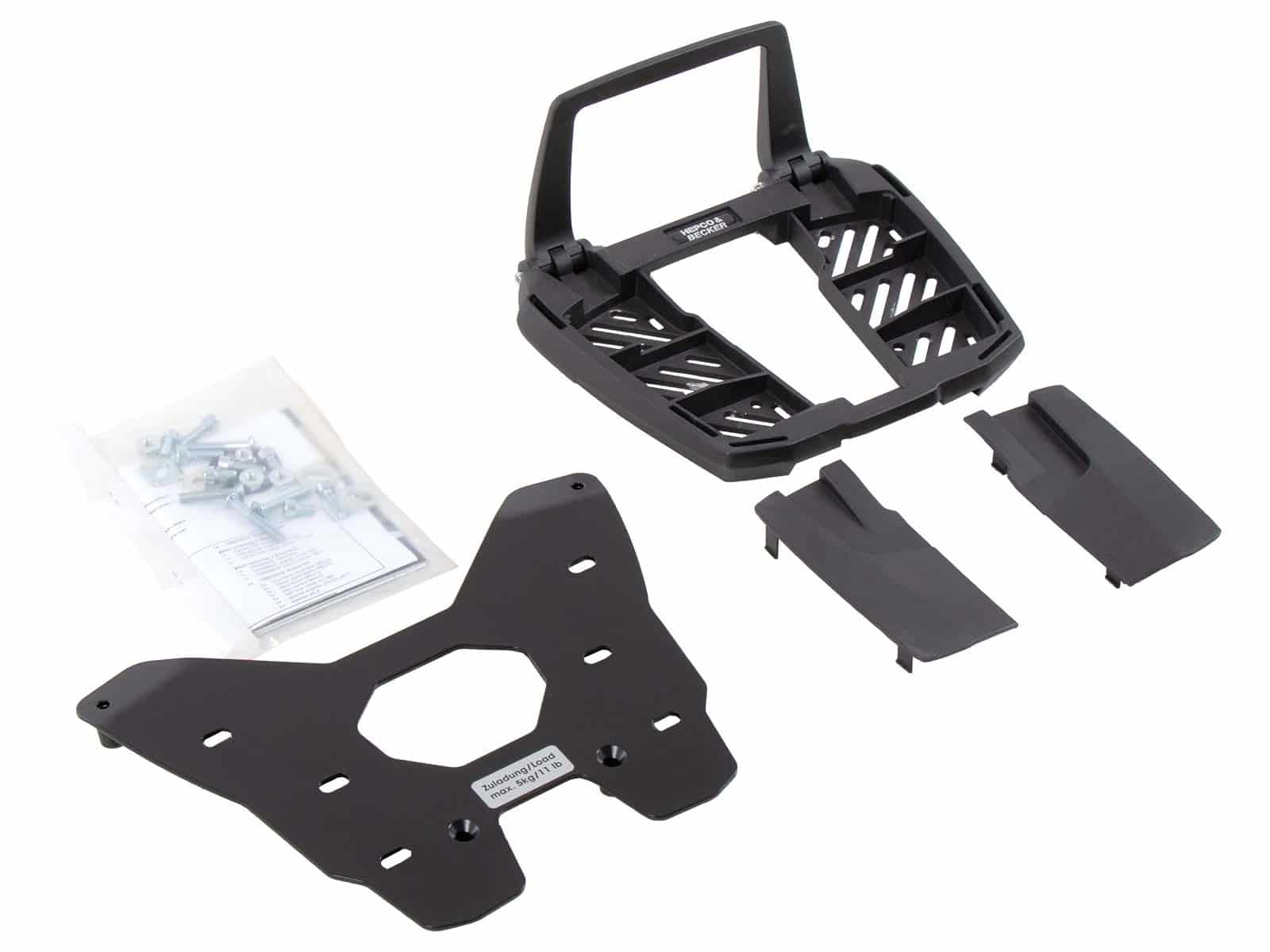 Easyrack Topcase-Träger schwarz für BMW R 1200 GS LC (13-18) Hepco & Becker
