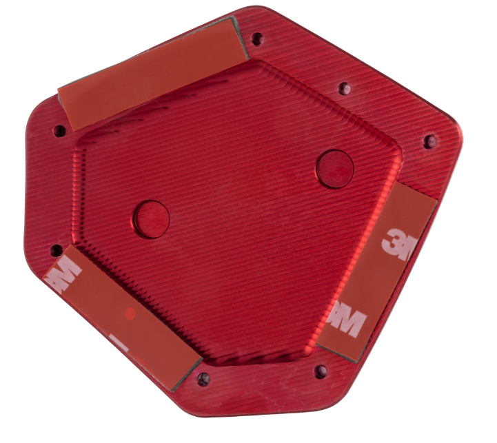 Abdeckung für Variodeckel ZELIONI für Vespa GTS/​GTS Super/​GTV HPE 300ccm, rot