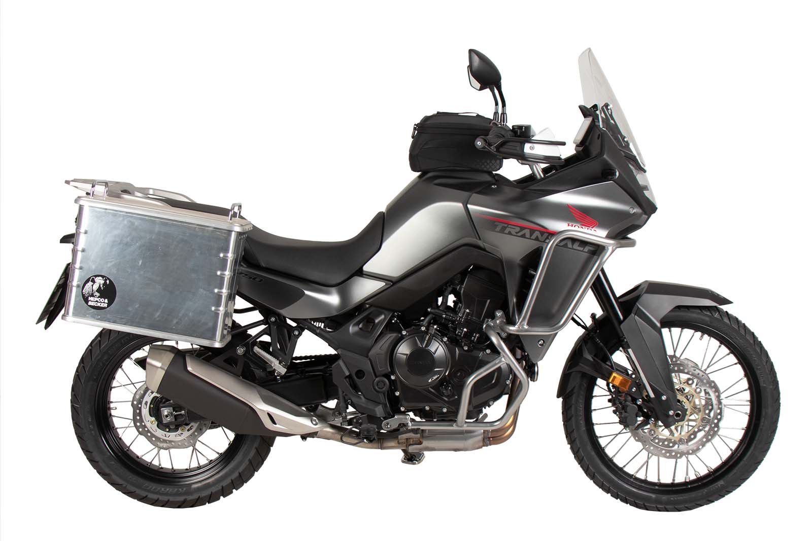 Seitenkofferträger festverschraubt schwarz für Honda XL 750 Transalp (25- ) Hepco & Becker