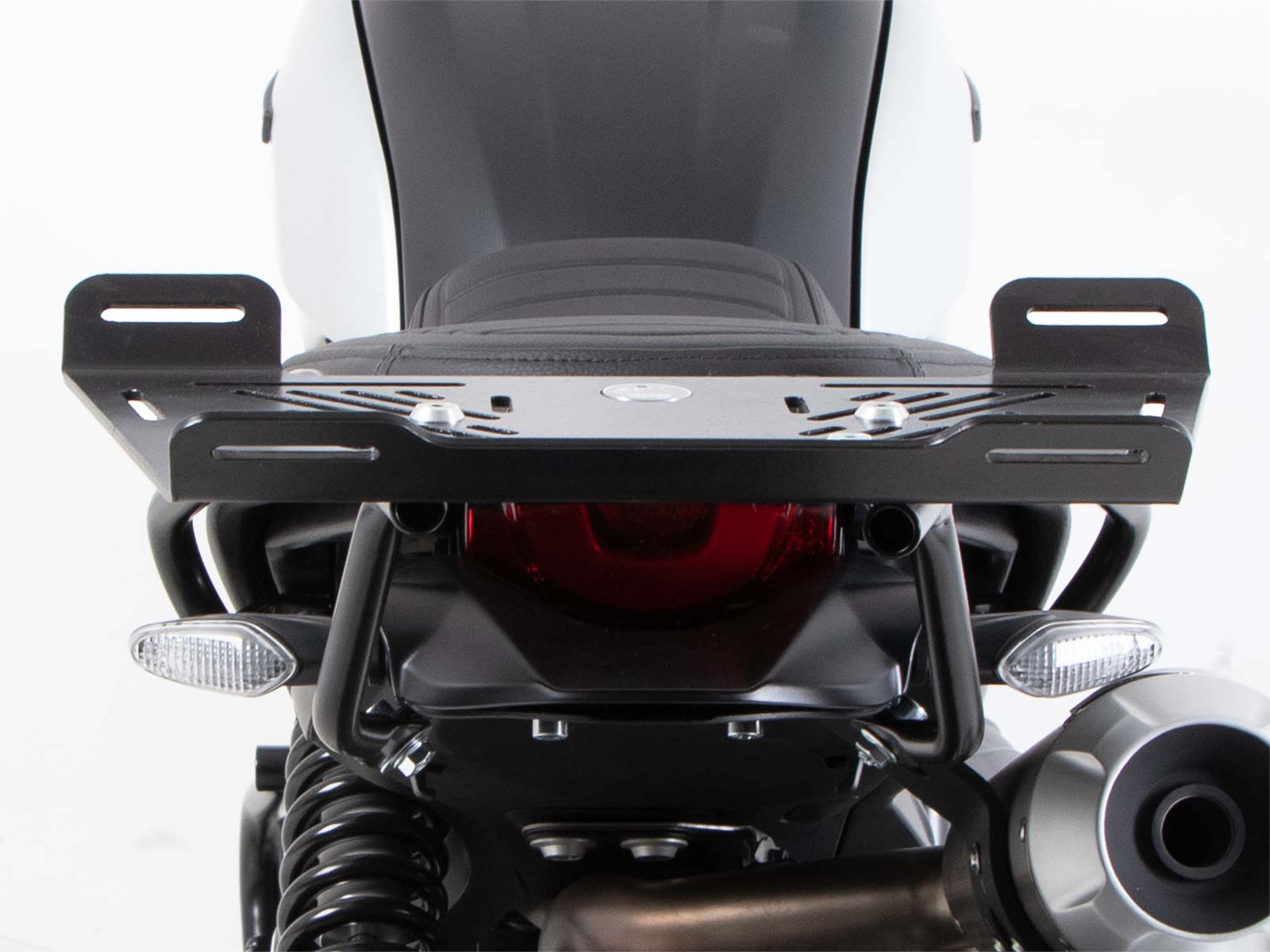 Gepäckbrückenverbreiterung schwarz für Ducati Scrambler 1100 Dark Pro /Pro /Sport Pro (21-24)