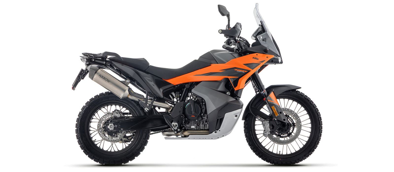 ARROW Auspuff RACE-TECH Aluminium für KTM / Husqvarna